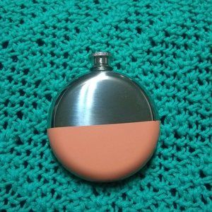 Circular Mako 5oz Flask (Salmon)